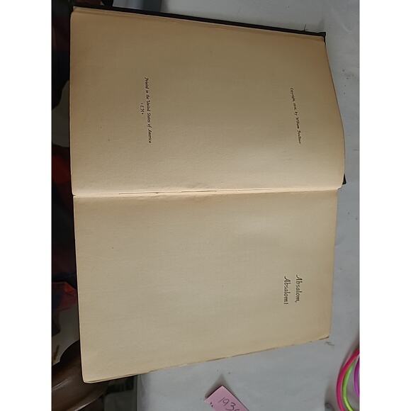 Absalom, Absalom, William Faulkner 1936 First Edition - Picture 6 of 8